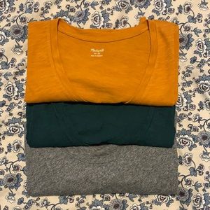 Madewell Whisper Tees x3